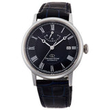 Orient Star RE-AU0003L00B Black Leather Men's Watch