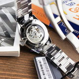 ORIENT STAR AUTOMATIC RE-AV0003L00B STAINLESS STEEL MEN WATCH