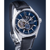 ORIENT STAR RE-AV0005L00B BLACK LEATHER MEN WATCH