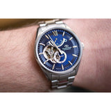 ORIENT STAR RE-HJ0002L00B BLUE DIAL STAINLESS STEEL MEN'S WATCH