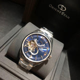 ORIENT STAR RE-HJ0002L00B BLUE DIAL STAINLESS STEEL MEN'S WATCH