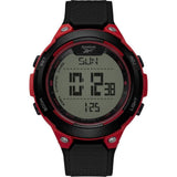 REEBOK RV-THR-G9-PRPB-WR THRUSTER DIGITAL BLACK SILICON STRAP MEN'S WATCH