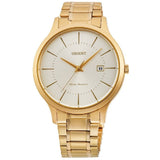 ORIENT RF-QD0009S10B GOLD STAINLESS STEEL MEN WATCH