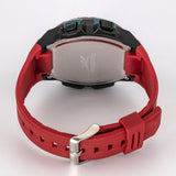 REEBOK RV-GRI-G9-PBPR-BW GRIT RED SILICONE STRAP MEN'S WATCH