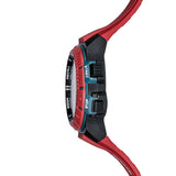 REEBOK RV-GRI-G9-PBPR-BW GRIT RED SILICONE STRAP MEN'S WATCH