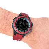 REEBOK RV-GRI-G9-PBPR-BW GRIT RED SILICONE STRAP MEN'S WATCH