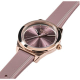 REEBOK RV-HAV-L2-A3IA-A3 PURPLE LEATHER STRAP WOMEN WATCH