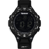 Reebok Digital Black Rubber Strap Men Watch RV-SLM-G9-PBPB-BW