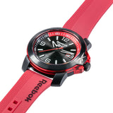 REEBOK RV-TR3-G3-PBIR-BR RED SILICON STRAP MEN'S WATCH