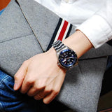 ORIENT SAA02002D3 BLUE DIAL STAINLESS STEEL MEN'S WATCH