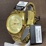 ORIENT SAB0C005C8 GOLD STAINLESS STEEL MEN'S WATCH