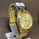 ORIENT SAB0C005C8 GOLD STAINLESS STEEL MEN'S WATCH