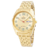 ORIENT SAB0C005C8 GOLD STAINLESS STEEL MEN'S WATCH