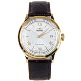 ORIENT BAMBINO SAC00007W0 BROWN LEATHER MEN WATCH