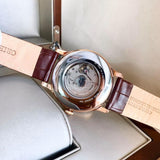 ORIENT STAR SAG00001S0 BROWN LEATHER MEN'S WATCH