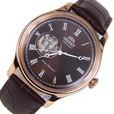 ORIENT BAMBINO SAG00001T0 BROWN LEATHER MEN WATCH