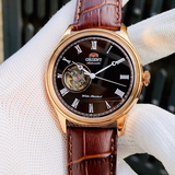 ORIENT BAMBINO SAG00001T0 BROWN LEATHER MEN WATCH