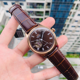 ORIENT BAMBINO SAG00001T0 BROWN LEATHER MEN WATCH