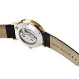 ORIENT SAG02003W0 WHITE DIAL BLACK LEATHER MEN'S WATCH