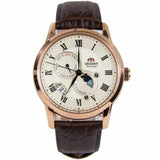 ORIENT SAK00001Y0 BROWN LEATHER MEN'S WATCH