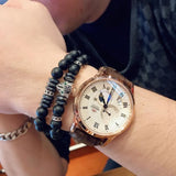 ORIENT SAK00001Y0 BROWN LEATHER MEN'S WATCH