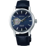 SEIKO PRESAGE SSA785J1P BLUE LEATHER WOMEN'S WATCH