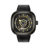 SEVENFRIDAY SF-P2B/02 P-SERIES AUTOMATIC BLACK DIAL MEN'S WATCH