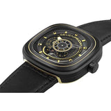 SEVENFRIDAY SF-P2B/02 P-SERIES AUTOMATIC BLACK DIAL MEN'S WATCH