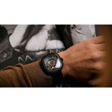 SEVENFRIDAY SF-P2B/02 P-SERIES AUTOMATIC BLACK DIAL MEN'S WATCH