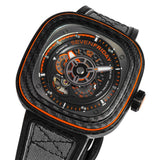 SEVENFRIDAY SF-P3C/09 ORANGE CARBON MEN'S WATCH