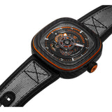 SEVENFRIDAY SF-P3C/09 ORANGE CARBON MEN'S WATCH