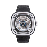 SEVENFRIDAY AUTOMATIC BLACK LEATHER MEN WATCH SF-PS1/01
