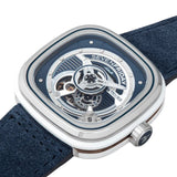 SEVENFRIDAY BLUE LEATHER STRAP MEN WATCH SF-PS1/03
