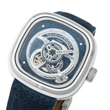SEVENFRIDAY BLUE LEATHER STRAP MEN WATCH SF-PS1/03