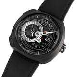 SEVENFRIDAY Q-SERIES AUTOMATIC SF-Q3/05 BLACK LEATHER MEN'S WATCH