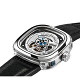 SEVENFRIDAY S-SERIES AUTOMATIC SF-S1/01 BLACK LEATHER MEN'S WATCH