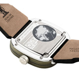 SEVENFRIDAY S-SERIES AUTOMATIC SF-S2/01 BLACK LEATHER MEN'S WATCH