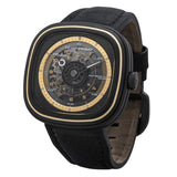 Sevenfriday BlacK Dial And Leather Strap Men Watch SF-T2/06