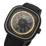 Sevenfriday BlacK Dial And Leather Strap Men Watch SF-T2/06