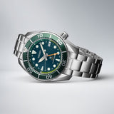 Seiko Prospex GMT Green Dial And Silver Stainless Steel Men Watch SFK003J1P