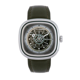SEVENFRIDAY SF-T1/06 GREEN LEATHER MEN WATCH