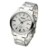 SEIKO GENERAL NEO CLASSIC SGEH39P1 ANALOG STAINLESS STEEL MEN'S SILVER WATCH - H2 Hub Watches