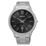 SEIKO GENERAL SGEH53P1 ANALOG STAINLESS STEEL MEN'S SILVER WATCH