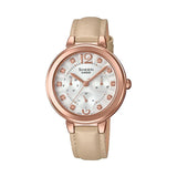 CASIO SHEEN SHE-3048PGL-7BUDF-P MULTI-HAND WOMEN WATCH