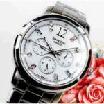 CASIO SHEEN SHE-3802D-7ADR QUARTZ SILVER STAINLESS STEEL WOMEN'S WATCH - H2 Hub Watches