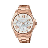 CASIO SHEEN SHE-3806PG-7AUDR ROSE GOLD WOMEN'S WATCH