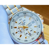 SEIKO SKS629P1P TWO-TONE STAINLESS STEEL MEN'S WATCH