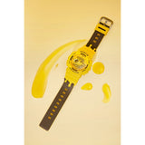 Casio G-Shock & Baby-G Digital-Analogue Yellow Resin Strap Unisex Watch SLV-22A-9A
