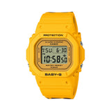 Casio G-Shock & Baby-G Digital Yellow Resin Strap Unisex Watch SLV-22B-9D