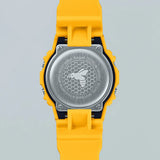 Casio G-Shock & Baby-G Digital Yellow Resin Strap Unisex Watch SLV-22B-9D